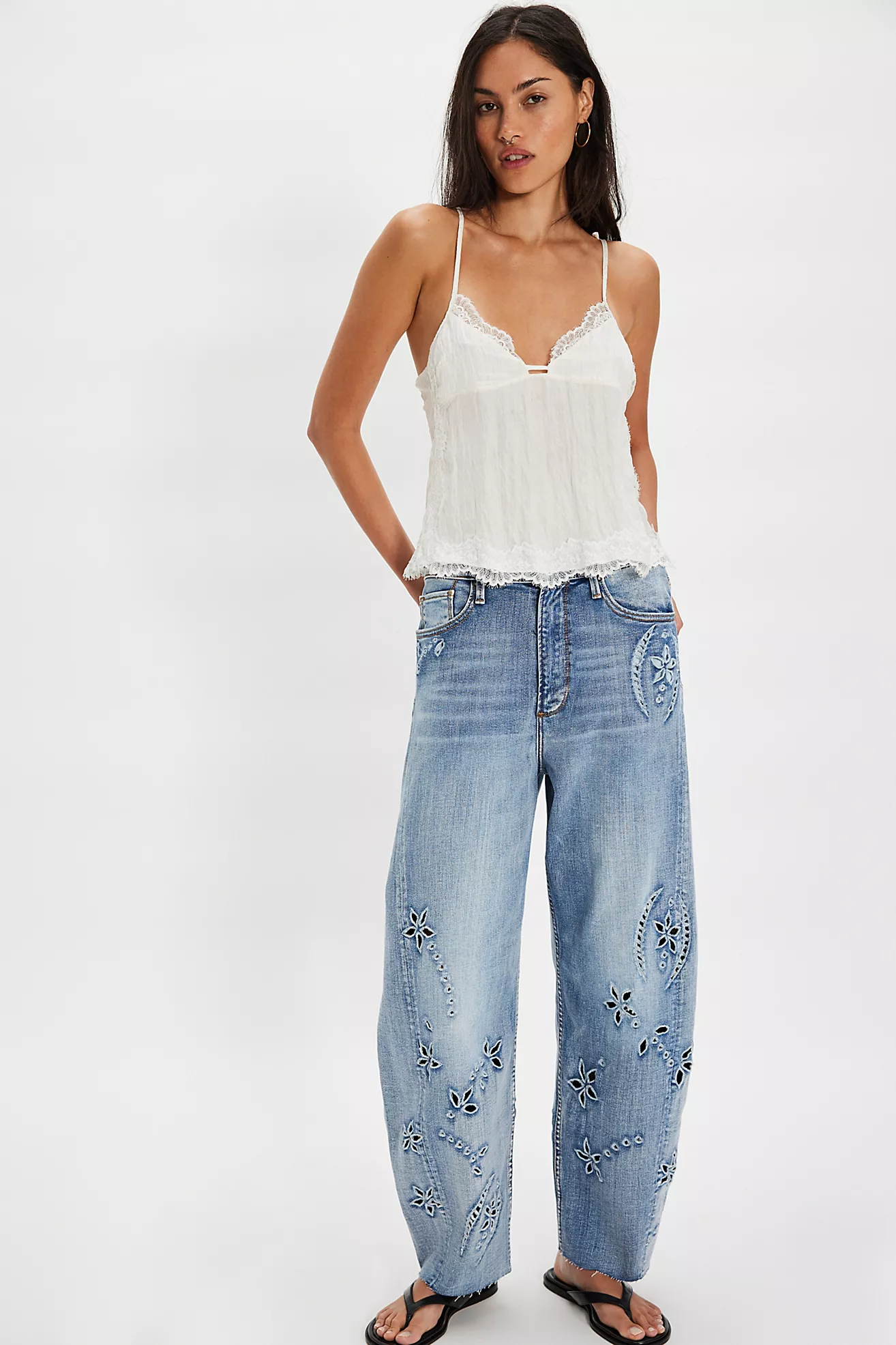 Driftwood Parker Cut-Out Jeans