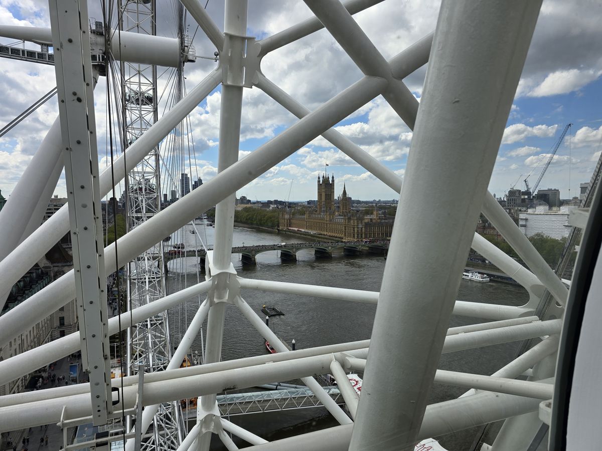 iPhone 15 Pro Max vs. Galaxy S24 Ultra vs. Pixel 8 Pro London Eye photos
