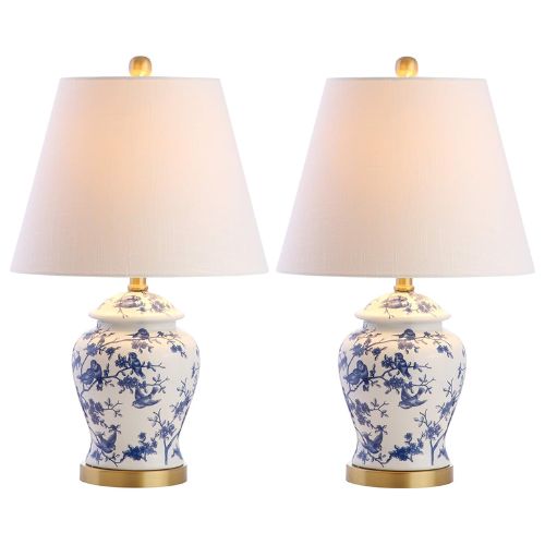 Penelope Set of 2 Chinoiserie Table Lamps