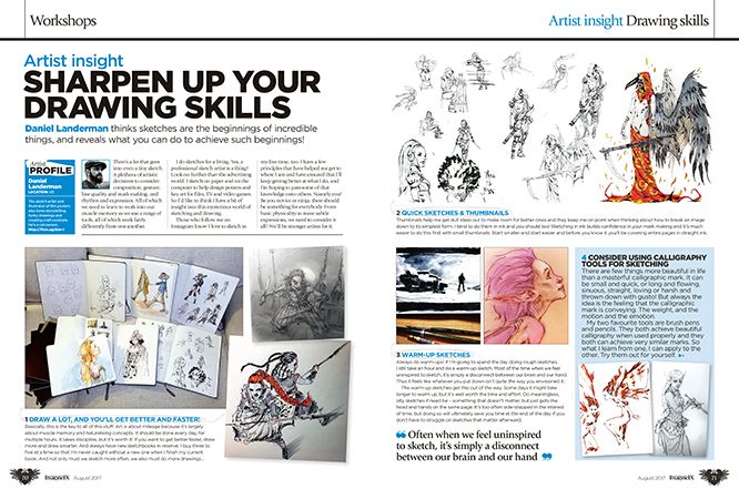 A simple sketch can be a gateway to great things