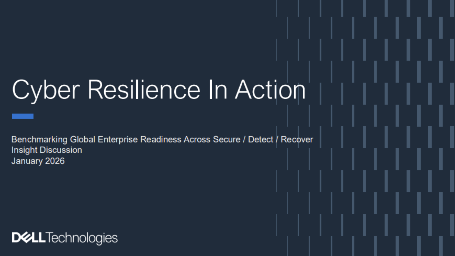 Cyber Resilience in Action