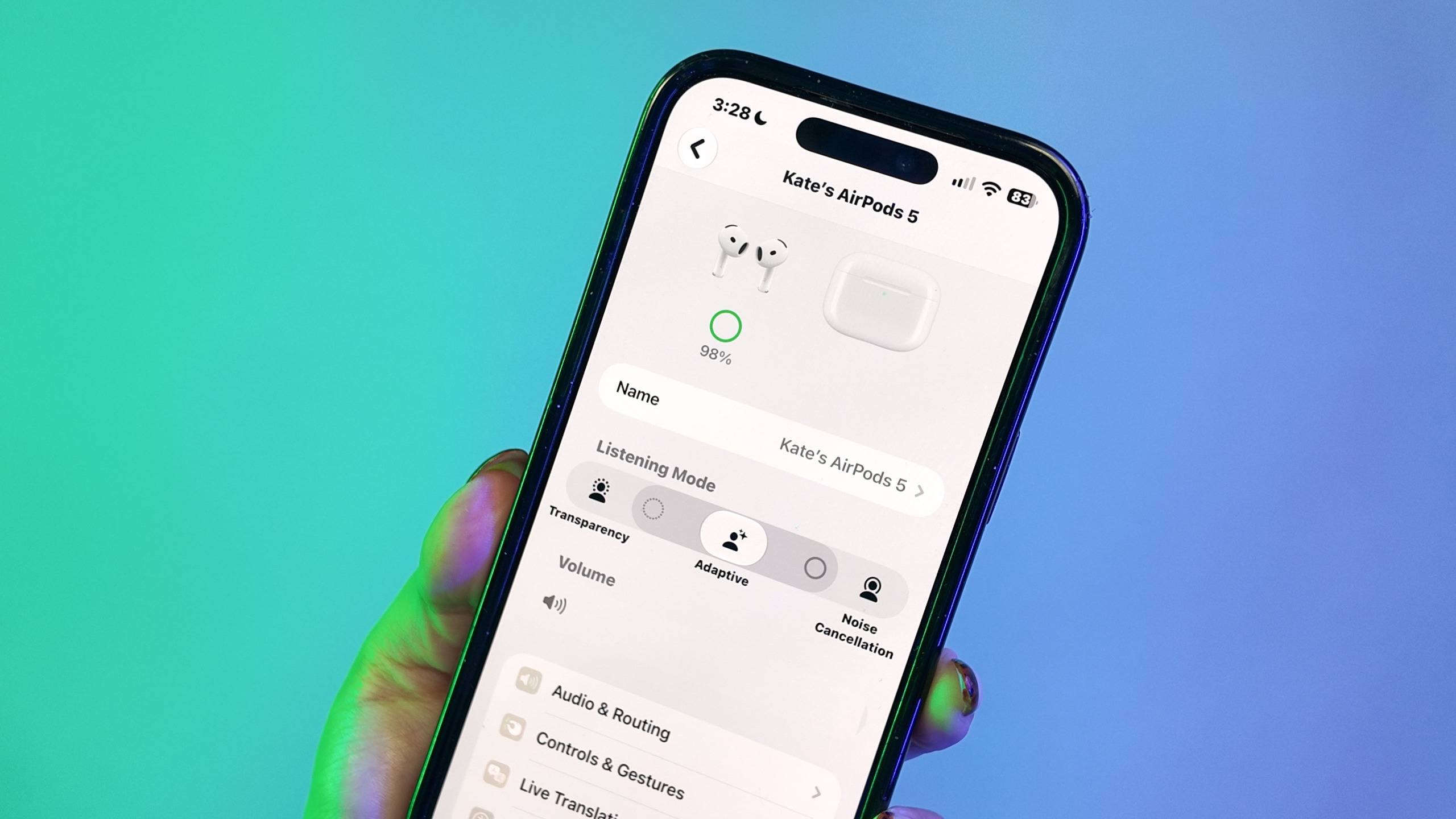The AirPods 5 in the Tom's Guide testing lab.