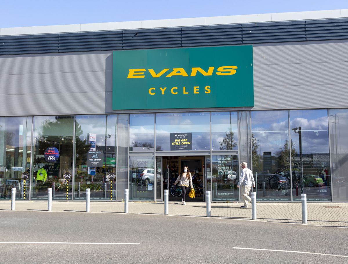 Evans Cycles store lines its walls with cut price WiggleCRC stock Cycling Weekly