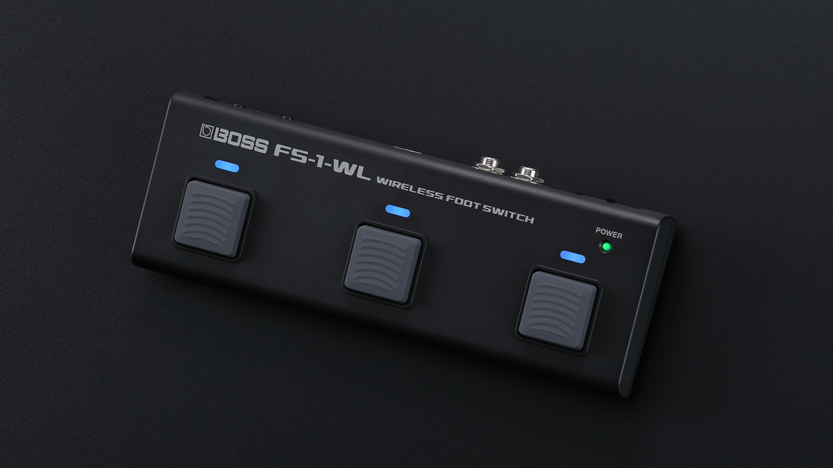 Boss's compact new FS-1-WL wireless footswitch can control