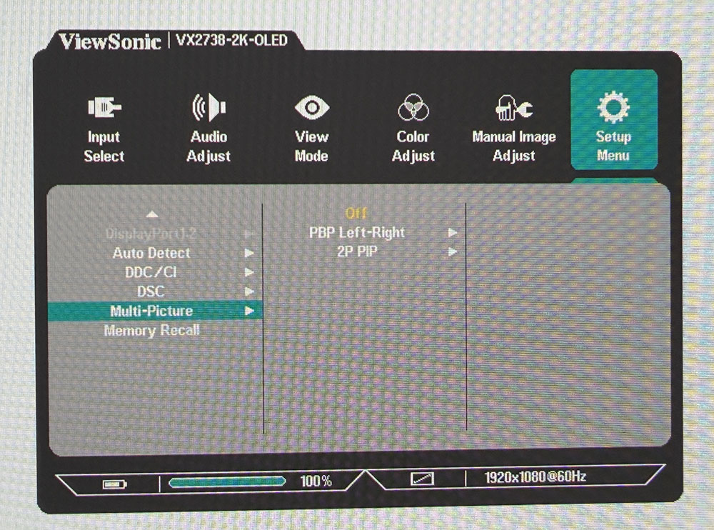 ViewSonic VX2738-2K OLED