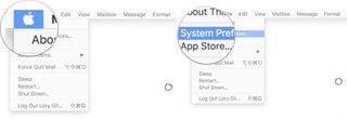 Click the Apple Menu, then select System Preferences