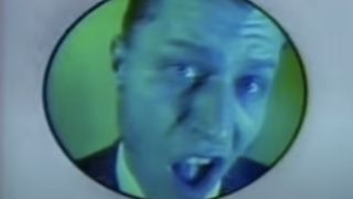 Screenshoot of Reverend Horton Heat music video of Psychobilly Freakout on Beavis and Butt-Head