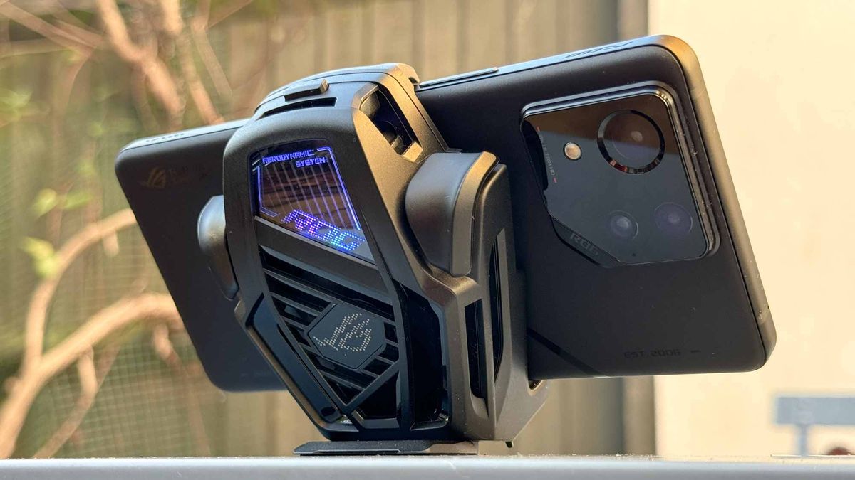 ASUS ROG Phone 8 Pro poses for the camera from all angles