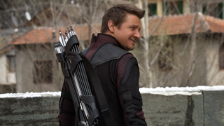 Jeremy Renner as Clint Barton/ Hawkeye in Avengers: Age of Ultron