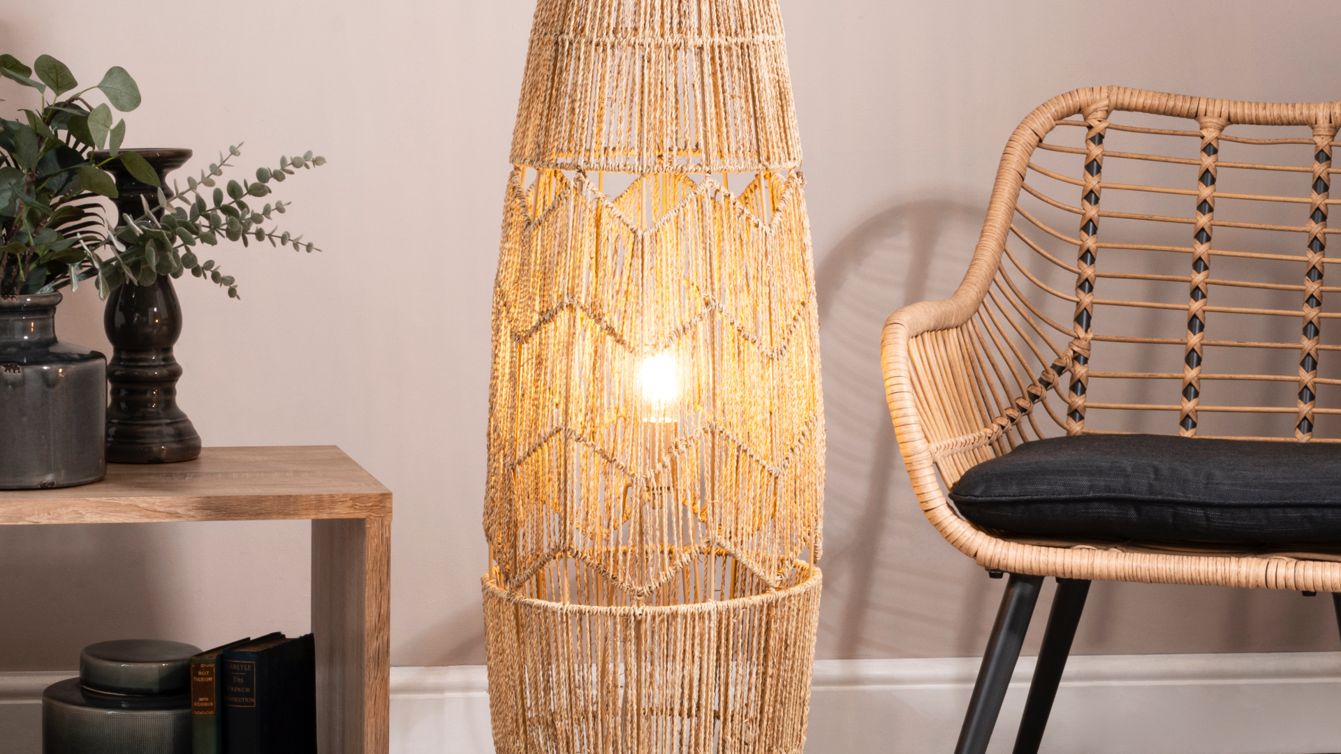Rattan light