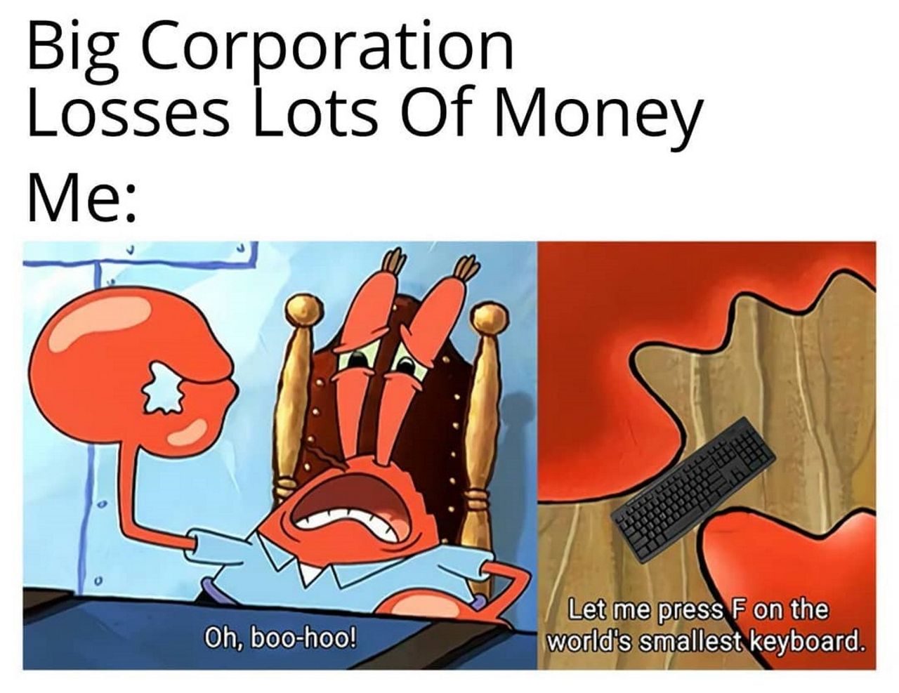 Press F to pay respects