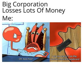 Press F to pay respects