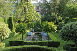 Morville Hall's Canal Garden