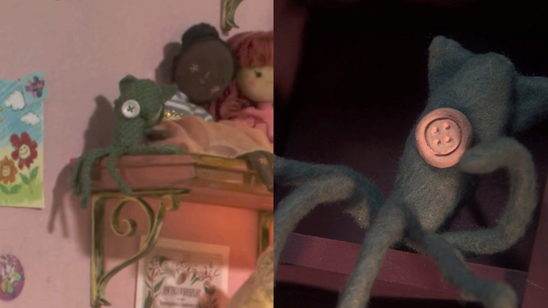 Coraline squid easter egg in Wildwood