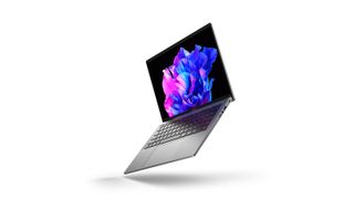 Acer Swift Go laptop on white background