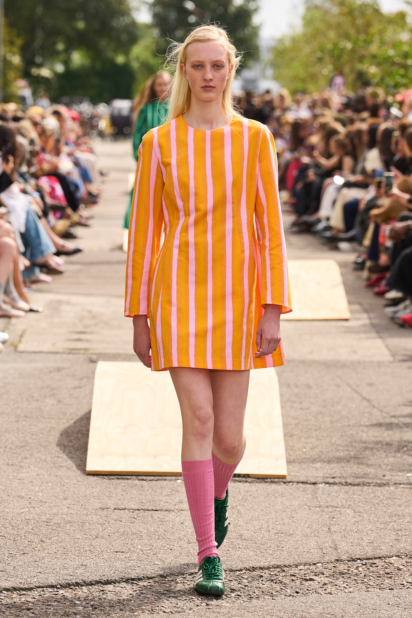 Model on the Marimekko spring/summer 2026 runway.