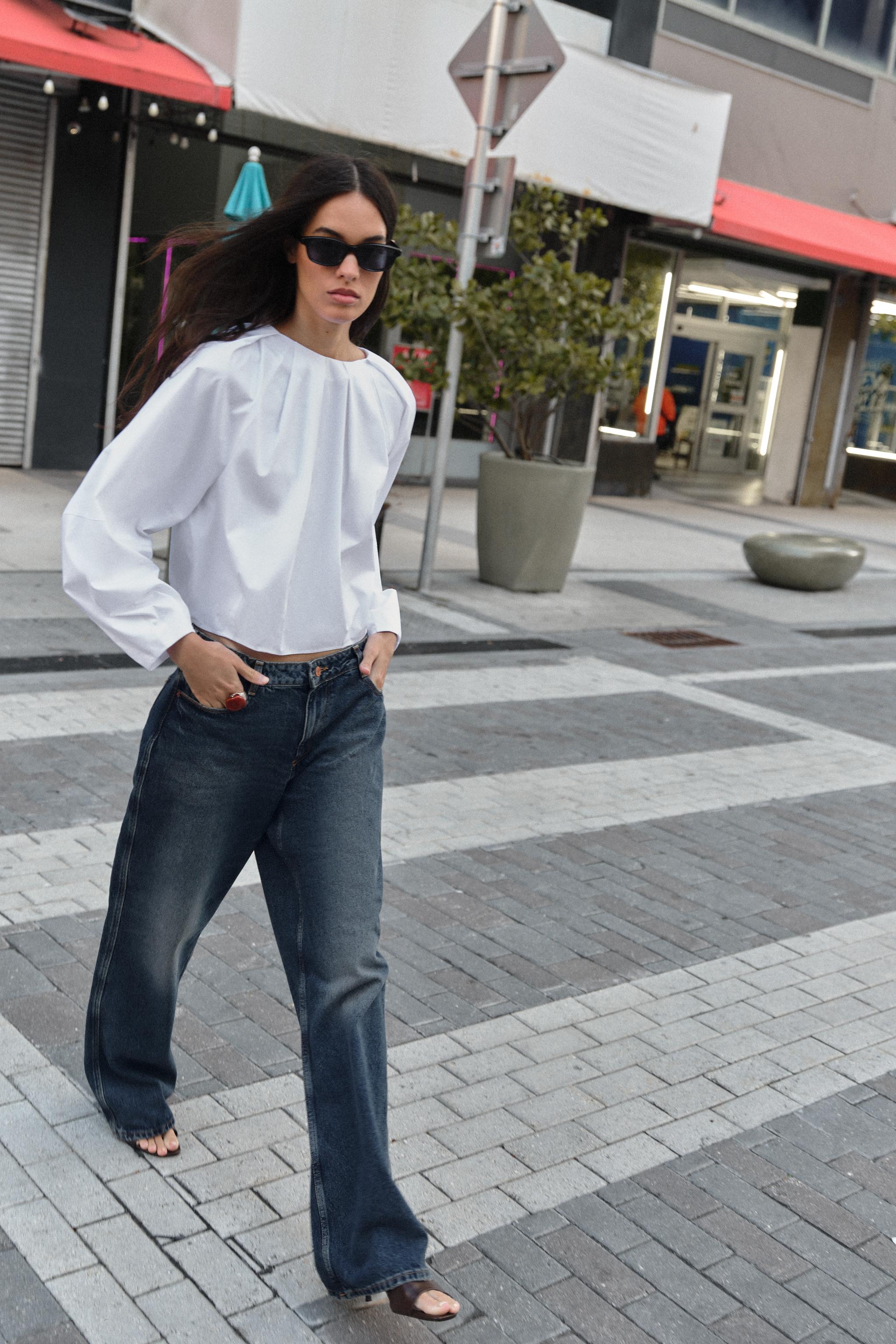 Poplin Balloon Shirt