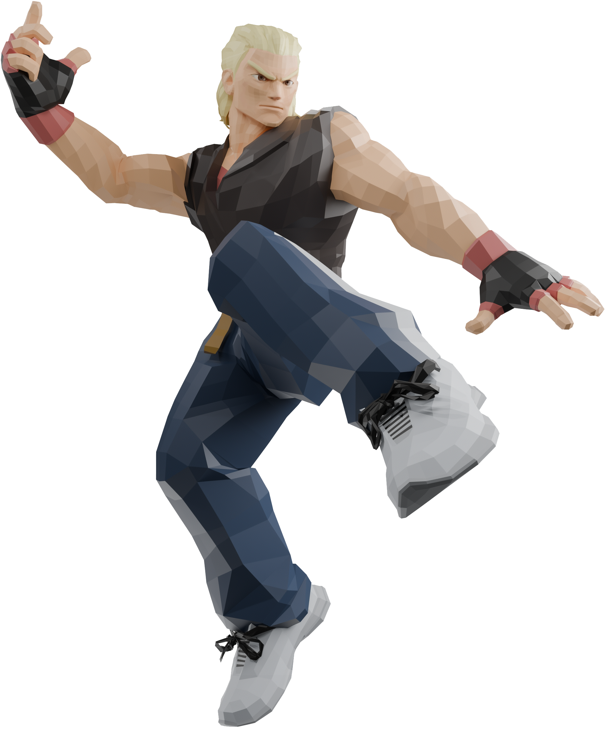 A retro fighting game