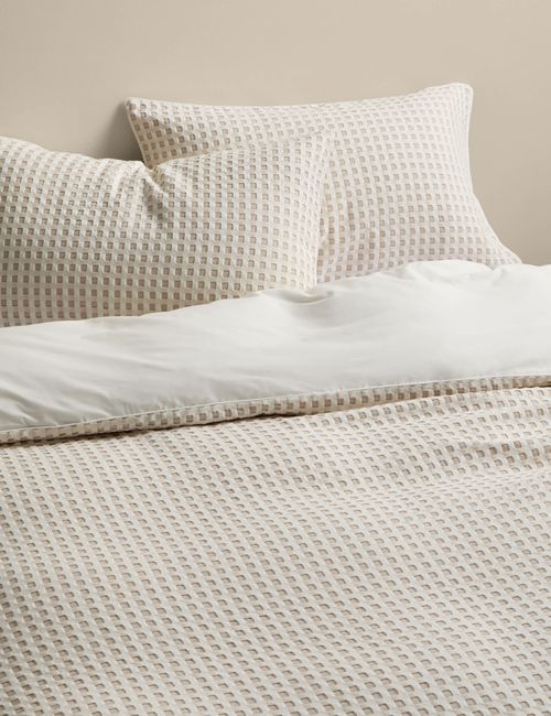 Pure Cotton Large Waffle Bedding Set