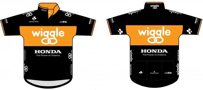 The Wiggle Honda Pro Cycling kit