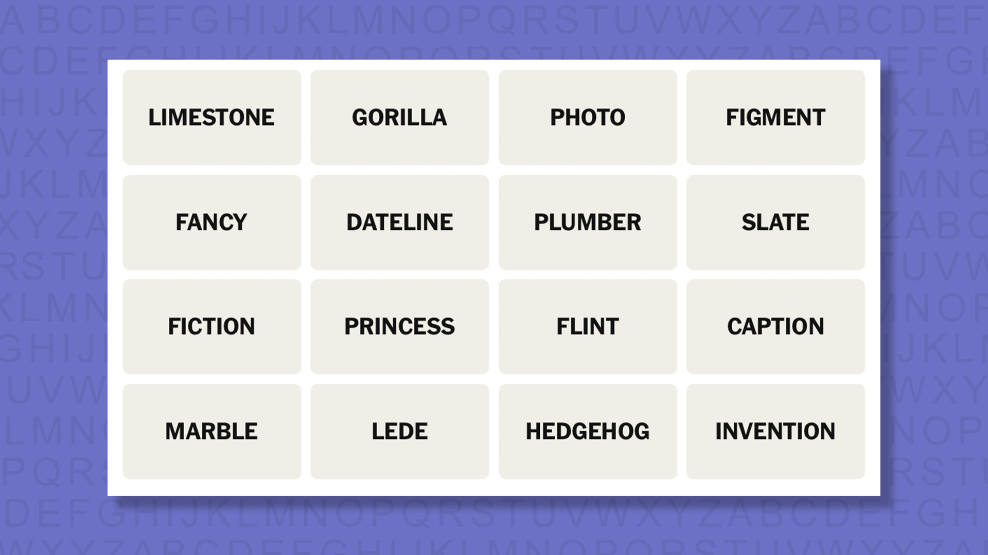 NYT Connections hints for game 851 on a purple background