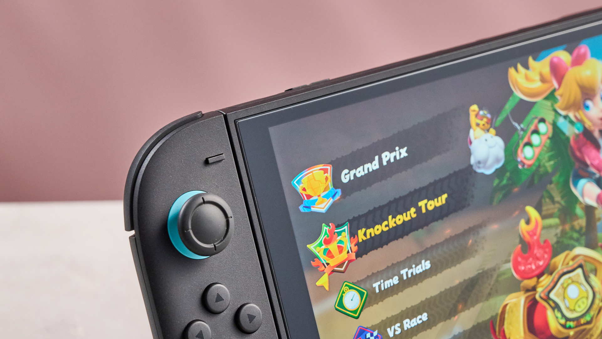 Corner of DBrand Prism 2.0 for Nintendo Switch 2