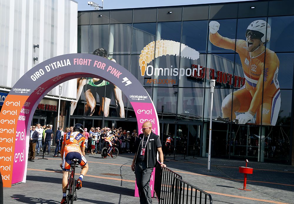 Giro d'Italia stage 1 time trial in Apeldoorn