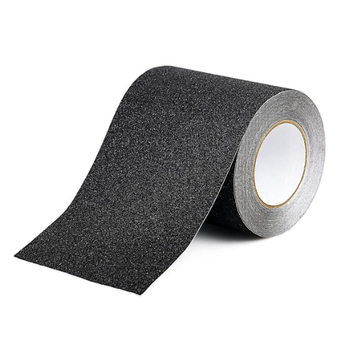 Black Pvc Anti Slip Tape High Traction Strong Grip Tape 150mm*10m Safety Stair Treads Self Adhesive Non-Slip Tape Prevent Slips Bomei Pack