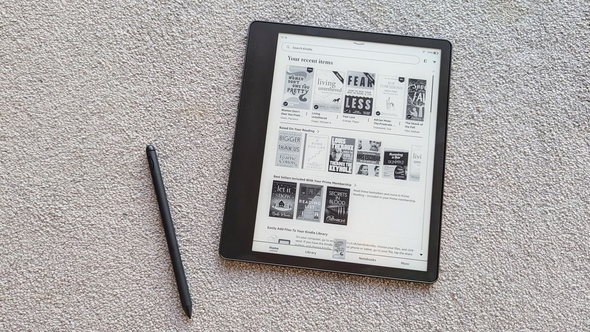 Amazon Kindle Scribe review: an e-reader that doubles up as an e-writer ...
