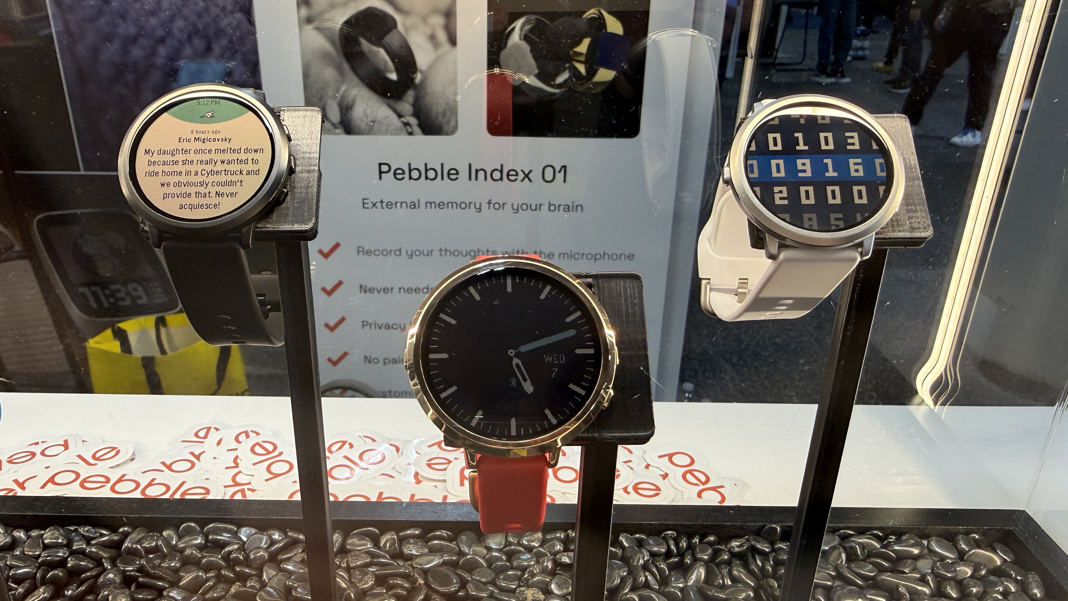 Pebble Round 2 at CES 2026