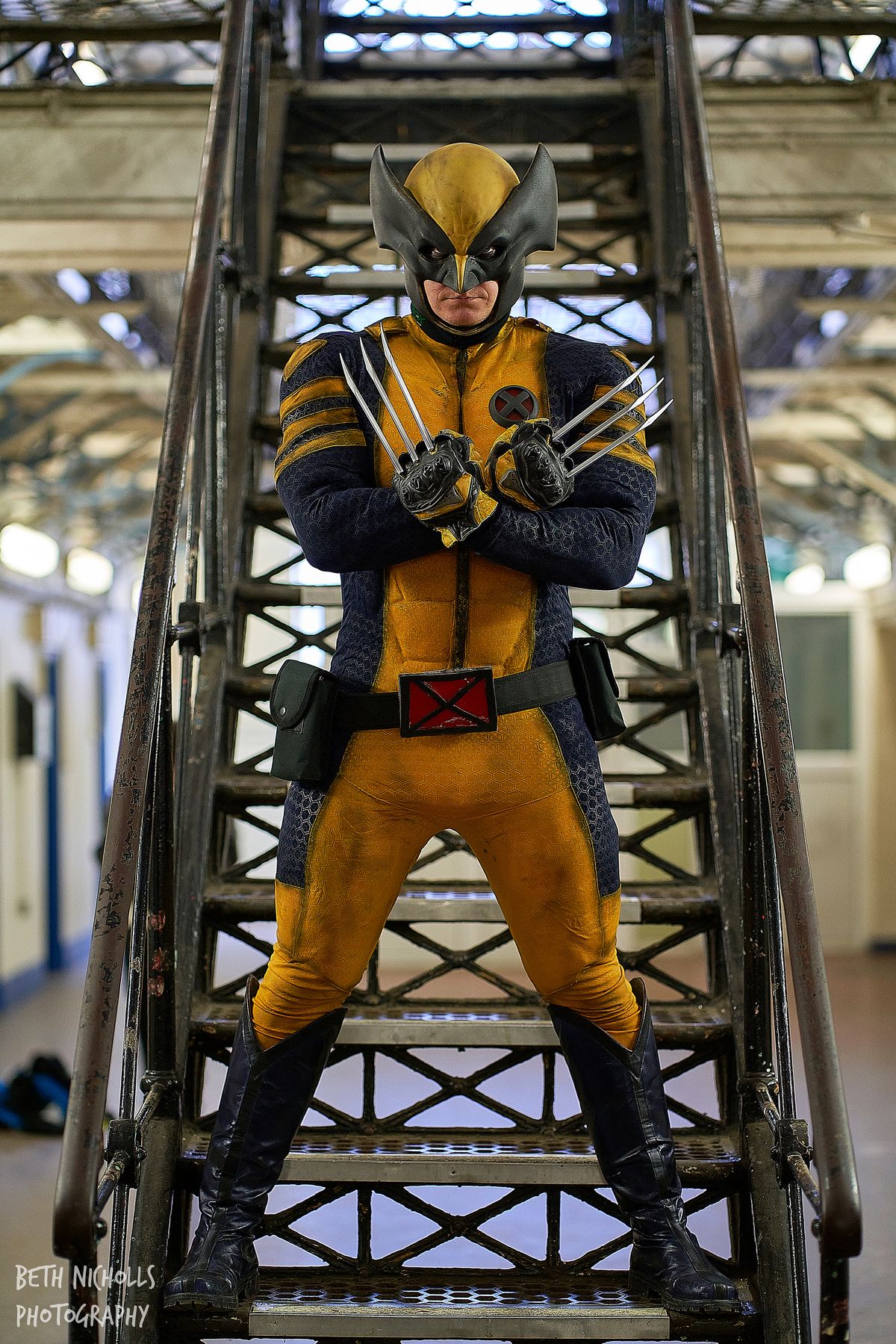 Secret Con Uk cosplay photography event held at Gloucester prison