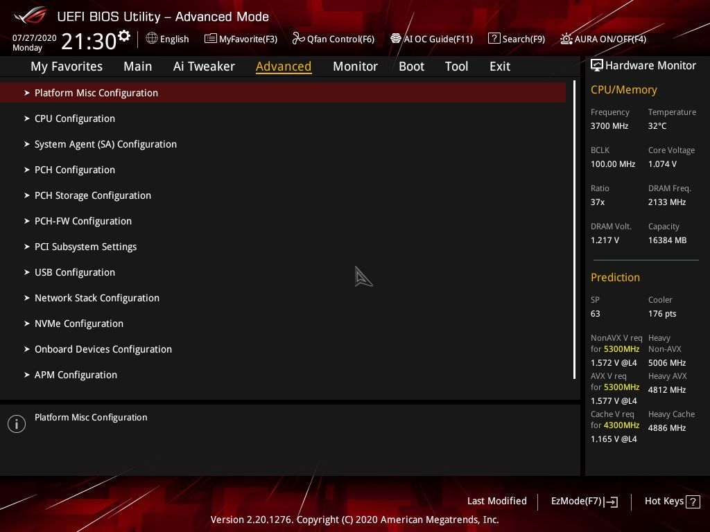 Asus ROG Strix Z490-I Gaming
