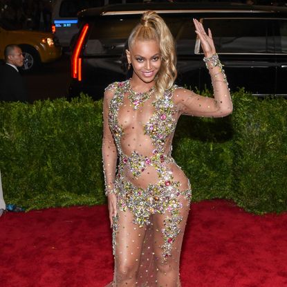 Beyonce Red Carpet High Ponytail