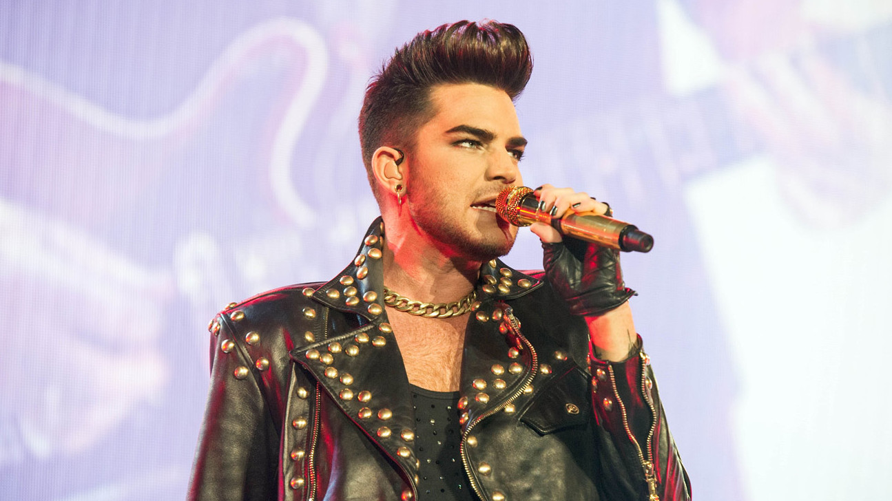 A picture of Queen singer Adam Lambert