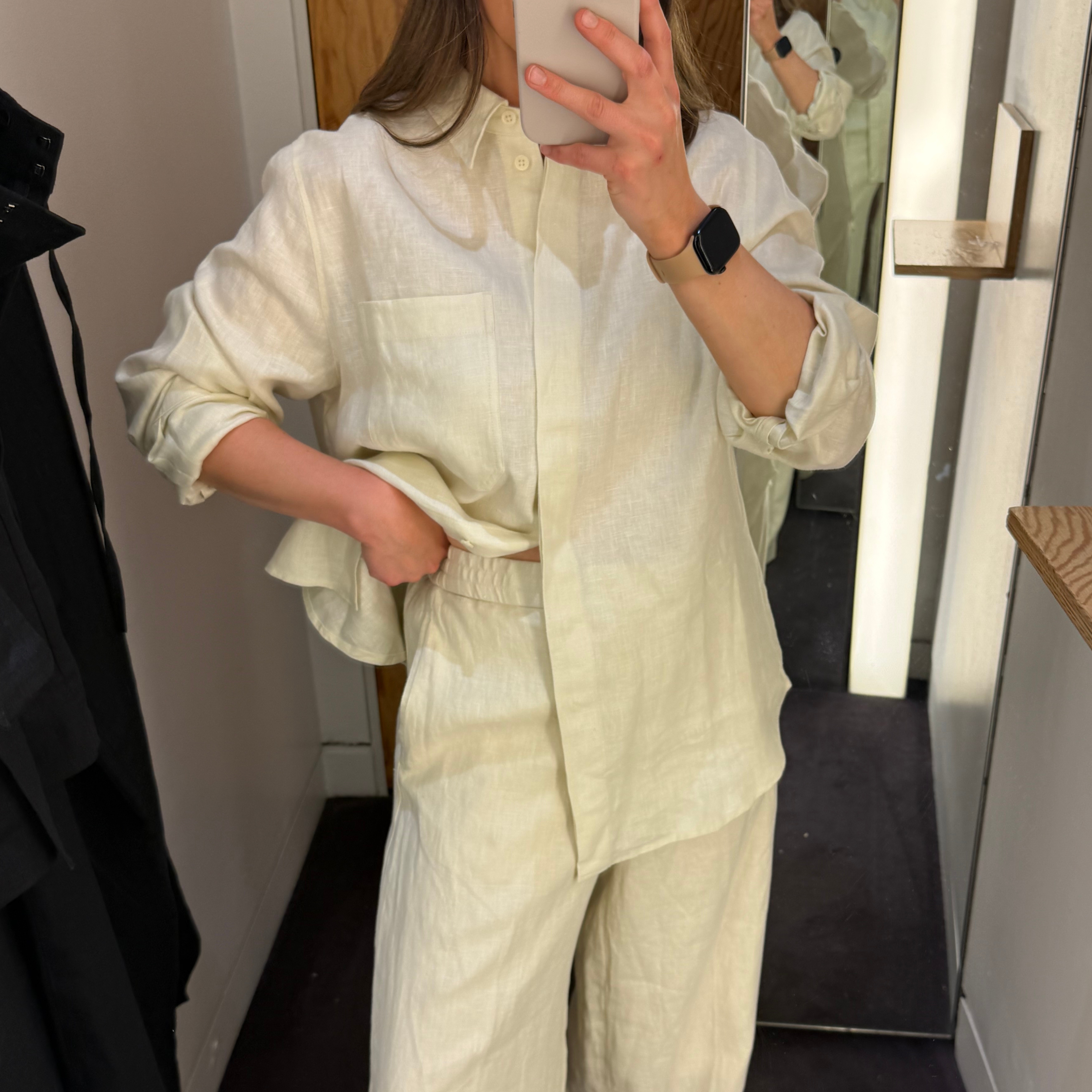 COS linen trousers