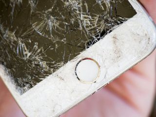 Cracked iPhone