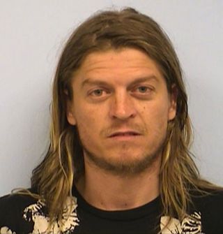 Scantlin shortly after his arrest in Texas