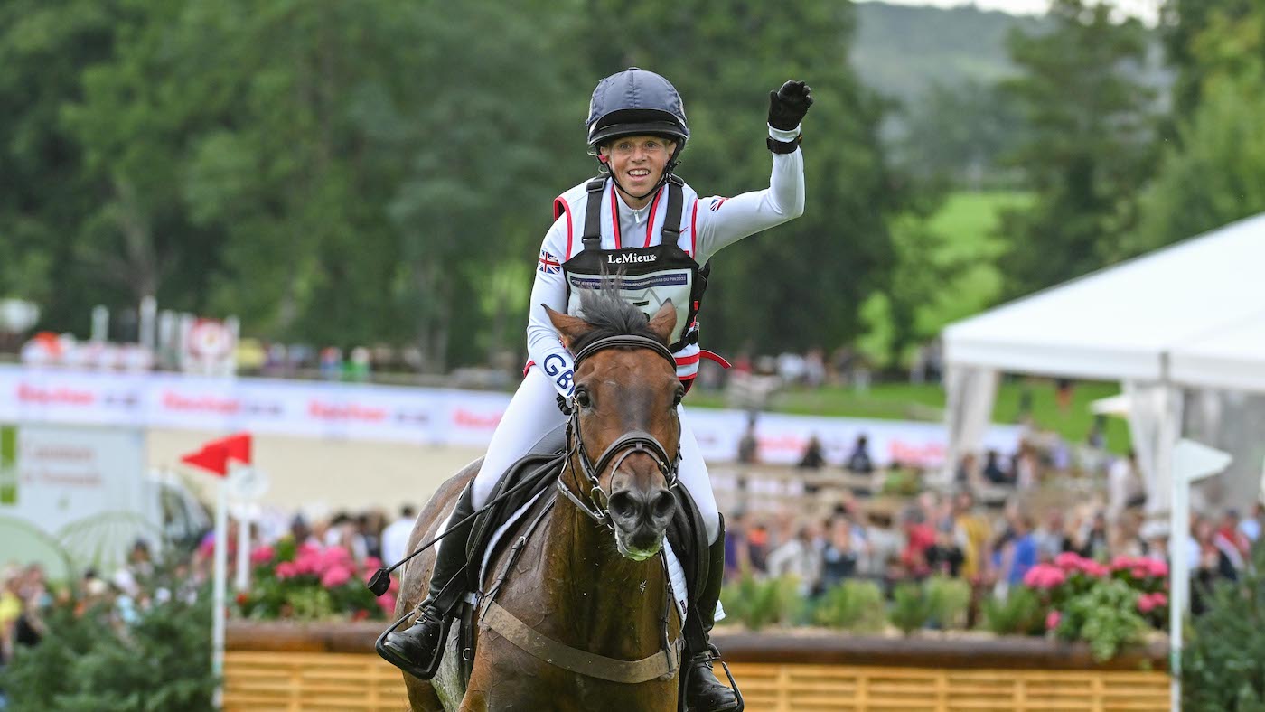 Ros Canter and Lordships Graffalo finish the European Eventing Championships cross-country