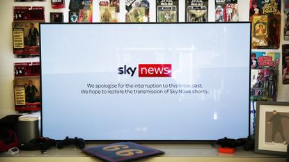 Sky News shut down