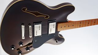 Closeup of the Squier Classic Vibe Starcaster