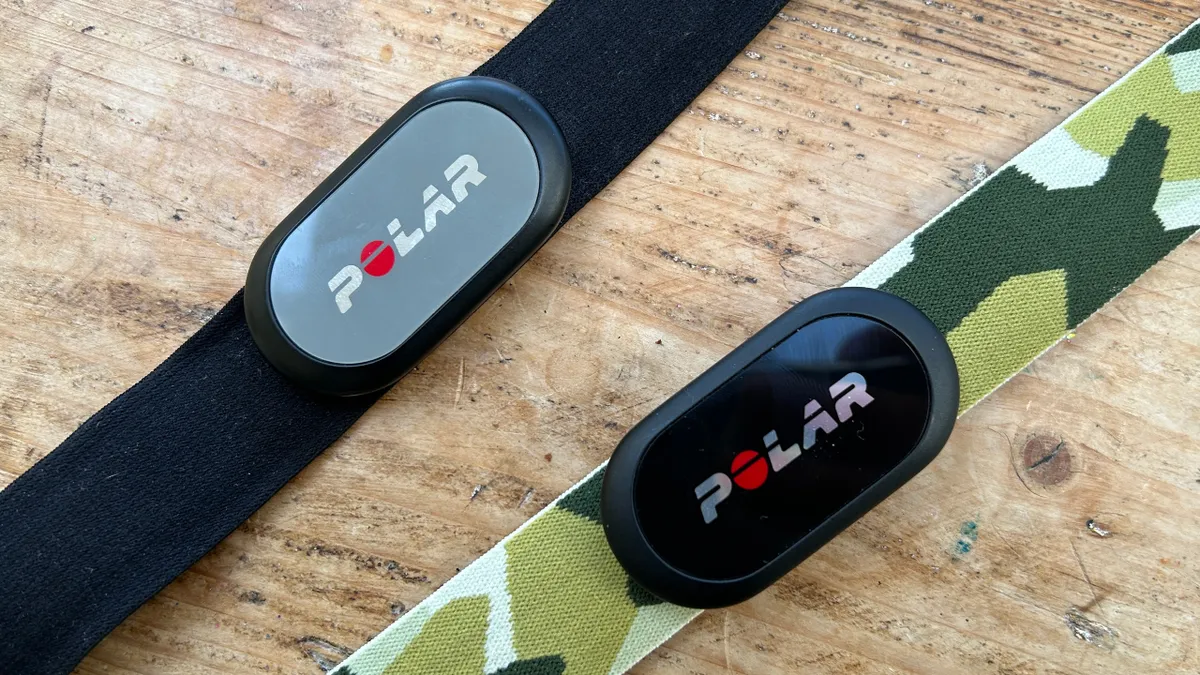 Polar H9 and Polar H10 chest straps