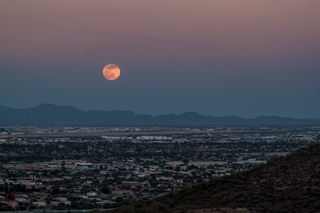 Moon Over Tucson, May 24, 2013