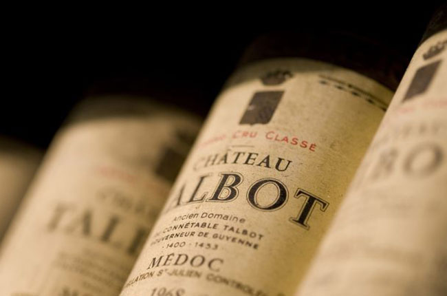 Ch&acirc;teau Talbot wines