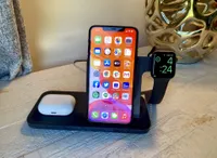 Logitech Powered 3-in-1 dock with AirPods Pro, iPhone and Apple Watch