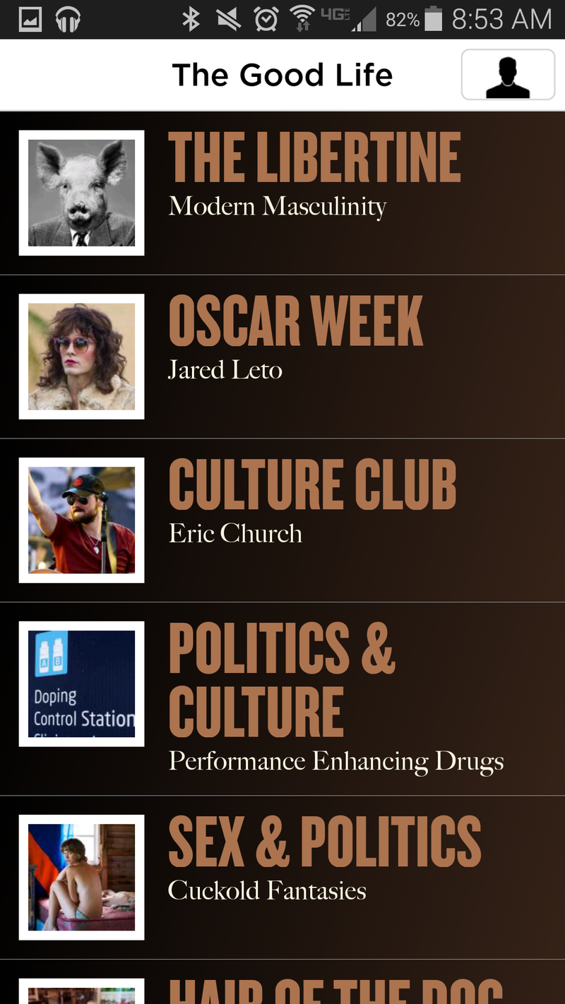 Playboy Android app
