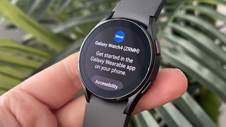 how to set up Samsung Galaxy Watch 4