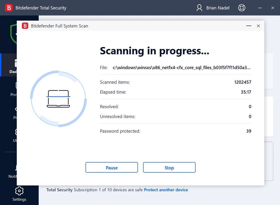 how long does a bitdefender full scan take how long does a bitdefender full scan take