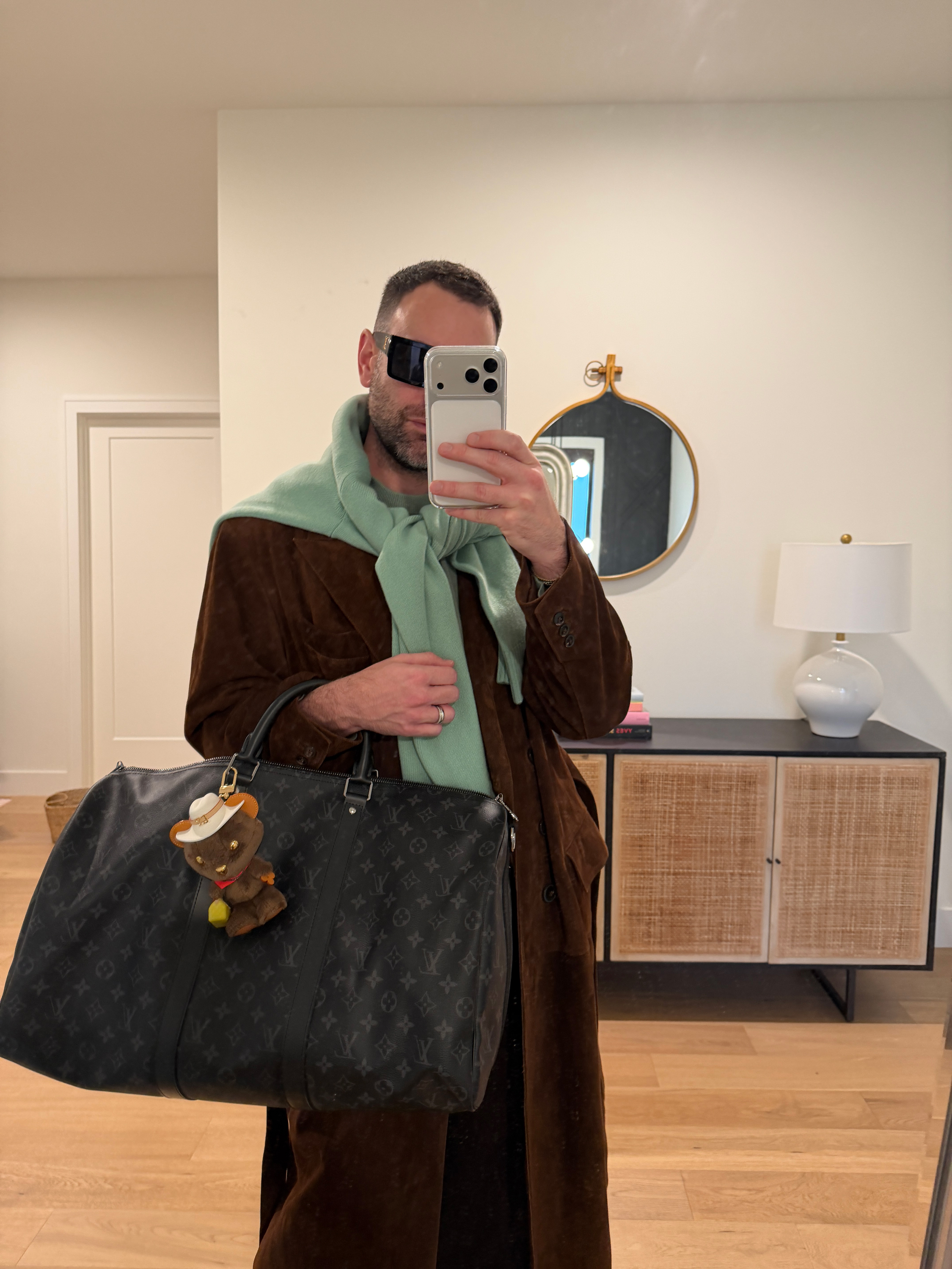 Louis Vuitton duffle bag