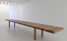 The limited edition made-to-measure 'La Table au Km', 2008-2011, by Jean Nouvel.