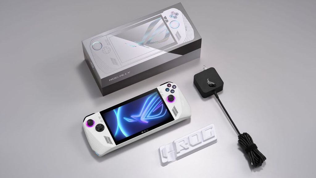 ASUS ROG Ally full specs AMD Ryzen Z1 Extreme, 512GB storage, 120Hz